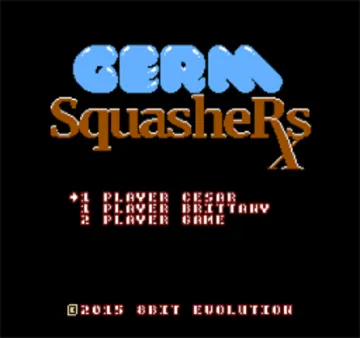 Germ Squashers (USA) (Aftermarket) (Unl) screen shot title